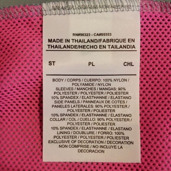 Nike Golf Tour Performance Women's Small Pink & Grey Windbreaker Jacket - Picture 14 of 16